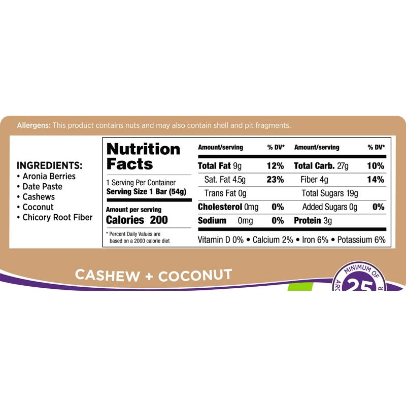 Gut Bar Cashew Coconut